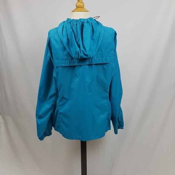 Eddie Bauer Women's Microlight Down Packable Jacket turquois sz XL - Picture 2 of 6